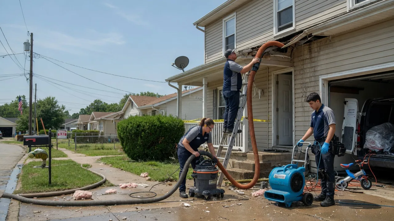 Water Damage Restoration in Howard, KS near me